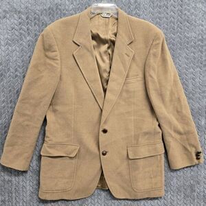Vintage Cambridge Clothiers Gentlemen Apparel Camel Hair Blazer‎ 40R Tan
